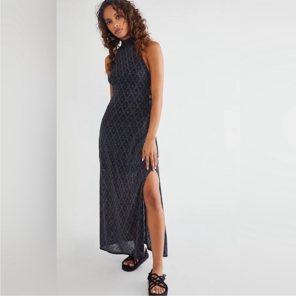 Free People Frankie Dress Navy